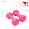 Gambar SFIDN FITS Neoprene Dumbell | Barbel Neoprene Gym & Fitness| 1KG - Pink 1 KG, Satuan dari SFIDN FITS Kota Tangerang 6 Tokopedia