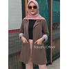 Gambar Blazer Milano (Blazer Outer Casual untuk Wanita bahan scuba) - black dari Babajhu Offical Kab. Bekasi 9 Tokopedia