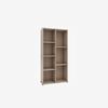 Gambar Rak Lemari Buku 7 Susun Kayu Belajar Anak Dokumen Serbaguna Putih - 7ssn-polosputih, 106x24x49cm dari BOSQILAW FURNITURE Kab. Tangerang 4 Tokopedia