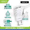 Gambar ROBOT RT-K5 Adaptor Triple Charger 2.1A + Micro USB 1M Xiaomi Samsung dari AERO Gadget Jakarta Utara 1 Tokopedia