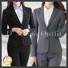 Gambar Blazer Formal Wanita Hitam dan Abu M-5L Blazer Kantor Wanita Gabardine - Hitam, S dari D'amour Outfit Jakarta Pusat 2 Tokopedia