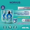 Gambar Sabun Cuci Tangan Anti Bakteri Ocean Green Tea 2 pcs x 410ml - NORVUS dari Norvus Indonesia Jakarta Barat 1 Tokopedia