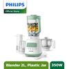Gambar Philips Blender 5000 Series 2L Plastic - Green + Accessory HR2223/30 dari Philips Home Appliances Kab. Tangerang 1 Tokopedia