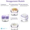 Gambar StarHome Rice Cooker Mini 2 Susun kapasitas 1 L - Penanak Nasi Mini - Biru dari StarHome Jakarta Utara 6 Tokopedia