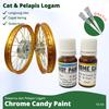 Gambar Cat Oles Candy Paint Pewarna Chrome Instant Pelapis Logam - Cat Velg - Merah dari Barristama Kota Depok 1 Tokopedia