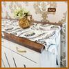 Gambar Table Runner/Taplak Meja Panjang Ruang Tamu Bahan Kanvas Motif Levia - 35x150 dari Jaxine Sprei & Bedcover Kab. Sleman 2 Tokopedia