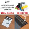 Gambar Packaging Plastik Polymailer 20x30 Amplop Kantong Kemasan isi 100 pcs - Abu-abu, 20x30 dari Juragan kaus kaki Jakarta Barat 2 Tokopedia