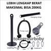 Gambar Katrol Fitnes Set Home Gym Workout Multifungsi Pulldown Triceps Bicep - MODEL B 200KG dari tokogrosirboby Jakarta Barat 1 Tokopedia