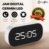 Gambar Naxen Jam Meja Digital Alarm LED Mirror Clock DT-6506 Table Clock - Hitam dari NatureFresh Jakarta Utara 8 Tokopedia