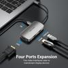 Gambar Vention Converter 4in1 Type-C USB C To HDMI VGA USB 3.0 PD Adapter - TOA dari Vention Authorized Store 3 Tokopedia
