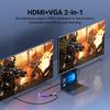 Gambar Vention Converter 4in1 Type-C USB C To HDMI VGA USB 3.0 PD Adapter - TOA dari Vention Authorized Store 7 Tokopedia
