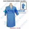 Gambar Baju Pasien Model Kimono ( Allsize ) Tangan Pendek dari King Medical Jakarta Barat 1 Tokopedia