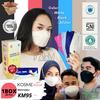 Gambar MASKER KM95 KOSMEMASK BREATHABLEMASK NANO SILVER - KOSME MASK(1Box) - HITAM-STOPPER dari FAHM GROUP Kab. Malang 1 Tokopedia