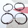 Gambar GELANG HURUF INISIAL CUSTOM ( HARGA PER 1 PCS ) / TALI KULIT KOREA - Tali coklat dari FiyuID Kota Bandung 5 Tokopedia