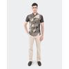 Gambar MANZONE Kemeja Batik Pria Lengan Pendek Comfort Fit Bimasena-Black - S dari Manzone Official Store Kota Tangerang Selatan 3 Tokopedia