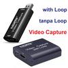 Gambar Video Capture HDMI USB Card Streaming Untuk PS4 Game Youtube Recording - Tanpa Loop dari Rumix Jakarta Utara 2 Tokopedia