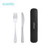 Gambar ecentio Set Alat Makan Sendok Garpu Sumpit 410 Stainless Steel - Hitam dari ecentio Official Store Kab. Bekasi 1 Tokopedia