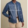 Gambar Jaket Kulit Asli Domba - Jaket Kulit Garut - Jaket Kulit Biru - S dari The King Leather Kab. Garut 1 Tokopedia