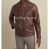 Gambar Jaket Kulit Casual - Jaket Kulit Brown - Jaket Kulit Asli Domba - S dari The King Leather Kab. Garut 2 Tokopedia