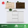 Gambar PIRA - LINUS SB120 Bufet / Kabinet - White dari PIRA Kab. Gresik 3 Tokopedia