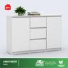 Gambar PIRA - LINUS SB120 Bufet / Kabinet - White dari PIRA Kab. Gresik 1 Tokopedia