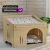Gambar Cat house - Rumah kucing premium, elegan dan minimalis - coklat tua dari catandcat Jakarta Utara 7 Tokopedia