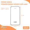 Gambar Custom Powerbank 10.000 mAH Veger X103 2 Sisi Murah Print UV dari Gavrila Custom Jakarta Utara 2 Tokopedia