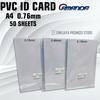Gambar Kertas PVC Bahan ID Card Instan 50 Sheet Merk Amanda - Putih dari DWIJAYA PROMOSI STORE Jakarta Utara 3 Tokopedia