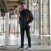 Gambar Coop Design - Kipps Jaket Parasut Pria dengan Hoodie - Mustard-Black, XXL dari Coop Design Kota Bandung 5 Tokopedia