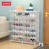 Gambar Aonez shoe organizer Rak sepatu 2 baris 6 slot rumah tempat sepatu rak - Putih, All Size dari AONEZ Official Store Kab. Bekasi 9 Tokopedia