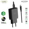 Gambar Luna Adater Charger Fast Charging 2.4 A Dual USB Wall Charger Adaptor - Putih, Free Micro USB dari Luna Life Jakarta Utara 1 Tokopedia