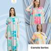 Gambar HOMEWEAR ORIANA DASTER BUSUI PENDEK CANOLA SQUARE CREAM ALLSIZE dari Oriana Homewear Jakarta Selatan 1 Tokopedia