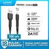 Gambar ACMIC Flexy Line Kabel Data Charger 100cm Fast Charging Cable - Micro USB FM100 dari ACMIC Official Store Jakarta Barat 1 Tokopedia