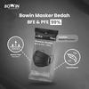 Gambar Bowin Masker Bedah BFE PFE 99% (Masker Medis / Surgical / Disposable) - BEDAH (30 PCS), HITAM dari Bowin Indonesia Jakarta Barat 3 Tokopedia