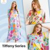 Gambar Oriana Daster Busui Kalong Tiffany Series - pink, all size dari Oriana Homewear Kab. Bekasi 1 Tokopedia