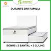 Gambar Spring Bed Durante 2in1 Familia - Garansi 12 tahun dari Simpati Furniture Kab. Tangerang 3 Tokopedia