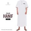 Gambar Baju Berkah - Jubah Hanif/Jubah Gamis Pria/Jubah Pria Lengan Pendek - Putih, L dari Baju Berkah Store Kota Tangerang Selatan 1 Tokopedia