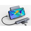 Gambar HyperDrive BAR 6 in 1 USB C iPad Pro Air Macbook Pro Air M1 2020 - Grey dari HYPERDRIVE OFFICIAL INDONESIA Jakarta Barat 2 Tokopedia