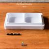 Gambar PET BOWL TEMPAT MAKAN ANTI SEMUT KUCING ANJING ARTHACAT - DOUBLE - White dari arthacat.id Kota Tangerang 1 Tokopedia