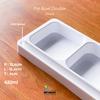 Gambar PET BOWL TEMPAT MAKAN ANTI SEMUT KUCING ANJING ARTHACAT - DOUBLE - White dari arthacat.id Kota Tangerang 3 Tokopedia