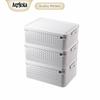 Gambar Storage Box Lipat C33 Folding Container Tempat Baju/Mainan Penyimpanan - Putih dari Angola Official Store Kab. Tangerang 1 Tokopedia