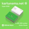 Gambar Kartu Nama Versi Standar - Cetak 2 Sisi - Sudut Lancip dari Kartu Nama Indonesia Jakarta Selatan 1 Tokopedia