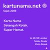 Gambar Kartu Nama Super Hemat (Isi 1/2 Dari Kartu Nama Biasa) - Ekonomis, Sudut Lancip dari Kartu Nama Indonesia Jakarta Selatan 1 Tokopedia