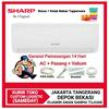 Gambar AC SHARP 1PK LOW WATT 09UCY TURBO COOL SERIES - pasang pipa 3M dari DPRINCE Jakarta Barat 2 Tokopedia