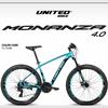 Gambar (KHUSUS GOJEK) Sepeda MTB 27.5 UNITED MONANZA 4.0 FRAME ALLOY - grey dari cinhin jaya cycle shop Kota Bekasi 3 Tokopedia