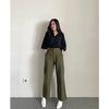 Gambar Highwaist Kulot Linen Premium Laura Slim Kulot Highwaist / Kulot Linen - Hitam, All Size dari SENTILING Kab. Pekalongan 15 Tokopedia