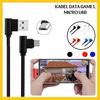 Gambar Kabel Data Gaming Micro USB Android 3A Fast Charging Letter L versi 2 dari BENTENG STORE Kab. Tangerang 1 Tokopedia