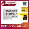 Gambar Transcend microSD 300S-A with SD Card Adapter - 256GB dari Transcend Indonesia Jakarta Pusat 7 Tokopedia