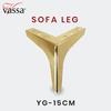 Gambar KAKI SOFA / SOFA LEG ( BESI ) 15cm / 20 cm - st 8 cm dari Vassa Sofa Kab. Bogor 21 Tokopedia