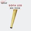 Gambar KAKI SOFA / SOFA LEG ( BESI ) 15cm / 20 cm - st 8 cm dari Vassa Sofa Kab. Bogor 23 Tokopedia